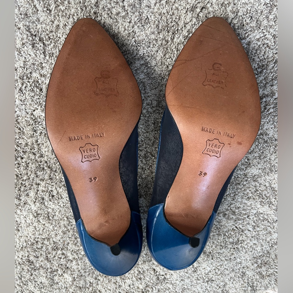 Arlene Blue Heels 39 - Picture 2 of 4